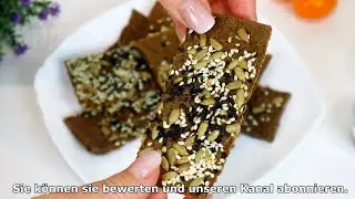 Гречневые хлебцы | Кето веганские крекеры без глютена
