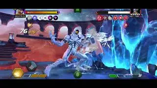Rank 4 Anti-Venom vs Jane Foster labyrinth of legends. || Marvel Contest of Champions ||