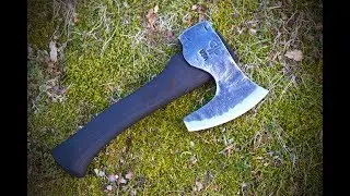 Forging a Bearded Hatchet - Blacksmithing