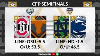Settle For 3 Ep. 5: CFP Quarterfinals Recap, Semifinals Preview & Transfer Portal