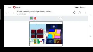 Norway milky way flag band all