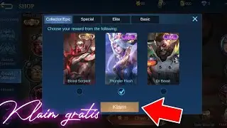 TANPA DIAMOND❗CARA DAPATKAN SKIN COLLECTOR YU ZHONG BLOOD SERPENT GRATIS DI EVENT GRAND COLLECTION