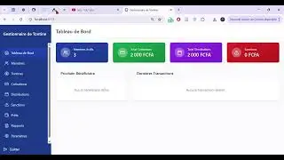 Logiciel de Gestion de Tontines