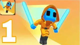 Samurai Flash - Gameplay Walkthrough Part 1 - Becoming A Samurai (iOS, Android)