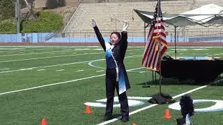 Drum Major Gena Lim - Field Conducting Majors - 2024 California Drum Major Championships