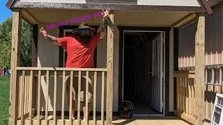 Office/Mancave/Audio Shed....Prep before electric and spray foam