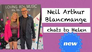 Chatting to Neil Arthur, Blancmange, at The Brit Fest 