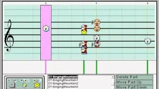 Chrono Trigger, Singing Mountain - Mario Paint Composer
