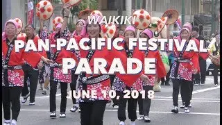 Pan Pacific Festival Parade 6/10/2018 [4K]