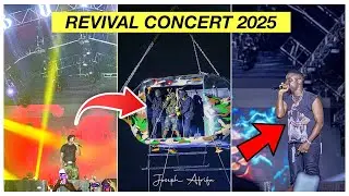 Kweku Smoke&rsquo;s Helicopter Entrance SHOCK Fans at Revival Concert #GhanaViews #Ghana #GhanaNews 