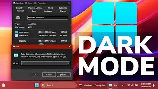 Включить диалоговые окна темного режима в Windows 11 23H2