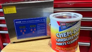 Using Chem Dip with an Ultrasonic Cleaner