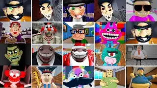 EPIC SCHOOL ESCAPE, EVIL GRANDMA, MR POP'S, TEAM AlIEN, ANI TRON, STINKY, ROBLOX JUMPSCARE'Ssss