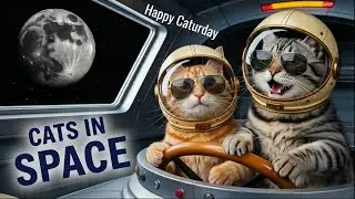Cats Piloting a Spaceship | What Could Go Wrong? Cats in Space Episode 1 #cathumor #caturday