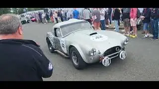 Le Mans Classic 2023 - Grid 4 / GT40s leaving the paddock