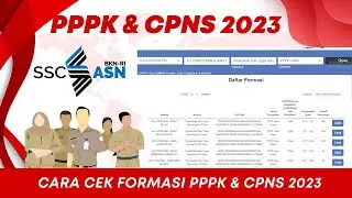 CARA CEK FORMASI PPPK DAN CPNS 2023 SELURUH INSTANSI DI INDONESIA KABUPATEN KOTA