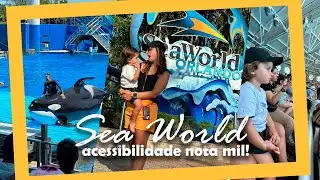 Sea Word Orlando - parque mais acessível que já vi ❤️🧩