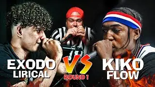 EXODO LIRICAL vs KIKO FLOW | Batalla con DJ Scuff |