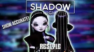 Giving Her the Hair She Deserved! Shadow High Series 2 Glitch Restyle