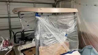 Golf Cart - Turbo Bed Liner Paint Project