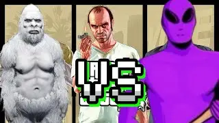 Purple alien VS Yeti || Napoleon - Suicideboys