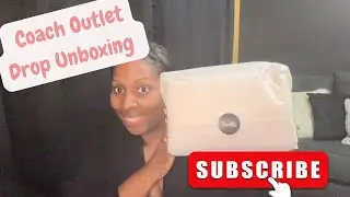 OMG! Coach Outlet 🍬🍬Drop Unboxing Finally 