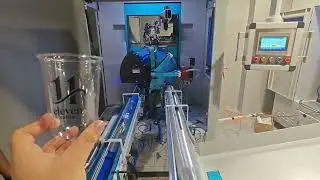 Custom cup digital printer machine for PET cups paper cups real working video