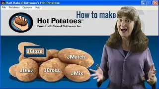 Hot Potatoes Quizzes | How to make | JCloze