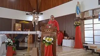 Liturgi Ekaristi Sertijab Pastur Paroki Kristus Raja Cigugur  Pst. Suryo OSC & Pst. Nana OSC