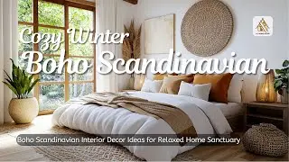 Cozy Winter Boho Scandinavian Interior Decor Ideas for Relaxed Home Sanctuary