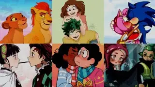 Agent 3 X Agent 8, SonAmy, Kion X Rani, IzuOcha, Connverse, & TanKana - Dangerously In Love