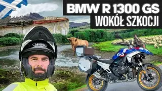 Nowym BMW R1300GS przez Szkocję! Wakacje na 2 kołach - Vlog z wyprawy.