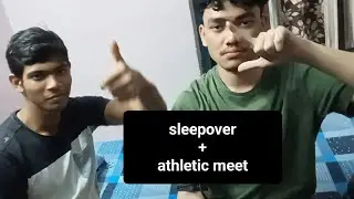 How I manage sleepover with sports day of college 🔥🍁#minivlog 