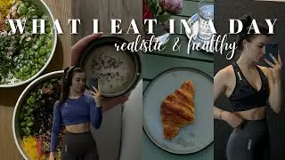 What I Eat in a Day to TONE UP + my gym routine