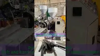 Soft and hard co extrusion rubber strip extruder #extruder #factory #rubber #machine#