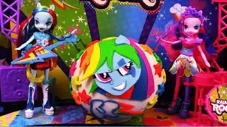 MY LITTLE PONY Giant Play Doh Surprise RAINBOW DASH - Surprise Egg and Toy Collector SETC
