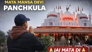 Derabassi se Mata Mansa Devi Mandir 🙏 | Panchkula Temple Vlog @Nikhilprasaad98 #viral #youtube 
