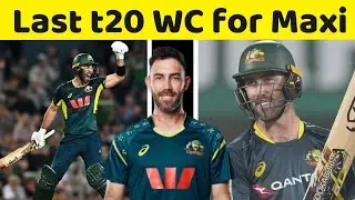 Last t20 world cup for Glenn Maxwell in 2026 || Australian cricket team || Travis Head