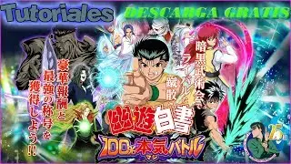 TUTORIAL INICIANDO  EN YU YU HAKUSHO 100% MAJI BATTLE!! Charlie29