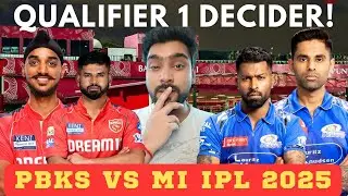 PBKS vs MI &ndash; The Ultimate Showdown for Qualifier 1 Spot 🔥| PBKS vs MI: Qualifier 1 Decider🔥