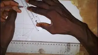 To Draw Surface Development of a Truncated Triangular Pyramid