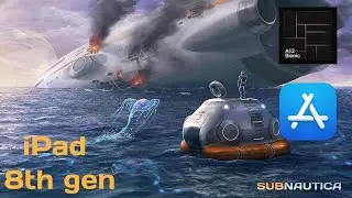 Subnautica, iPad 8 performance demo | #metalhud #metalFX