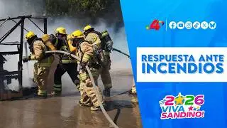 Bomberos de Nicaragua: ejercicio de respuesta rápida ante incendios 🚒