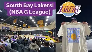 Khayle watches South Bay Lakers basketball! (NBA G League)