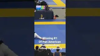 Winning First round of Pan Ams #ibjjf #jiujitsu #DynastyJiuJitsu