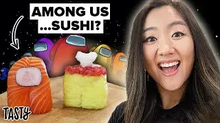 I Tried To Make The Viral Among Us Sushi Characters from TikTok &bull; Tasty