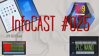 InfoCAST #025 | Много новинок AMD, Intel, Nvidia. Windows 10X