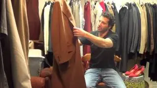 y 7064  Saks 5th Avenue Loro Piana 100% Cashmere Coat Sz. 42 L