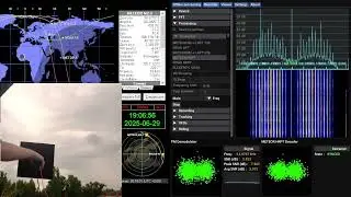 Meteor M2-3 HRPT patch antenna DIY L-BAND