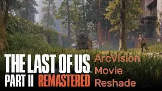 THE LAST OF US PART 2 REMASTERED - ArcVision Movie Reshade Mod - 4K MAX SETTINGS